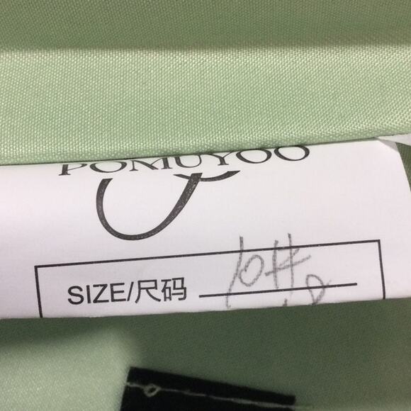 MOTHER OF THE BRIDE SZ 10 L Green Embroidered Lace Up Formal Maxi Dress NEW B89 - Picture 8 of 9